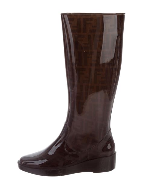 fendi rain boots price|genuine Fendi boots.